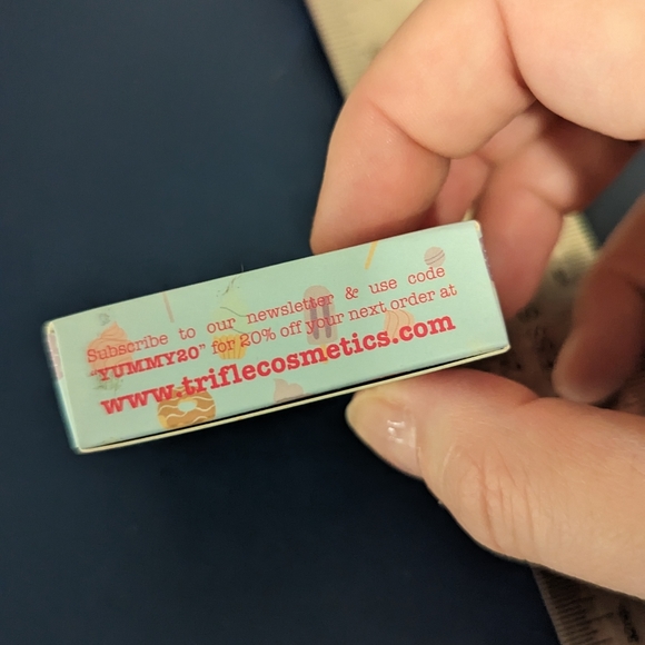 EYE SHADOW DUO Trifle Cosmetics Baklava Rose Gold Pistachio Highly Pigmented - Picture 9 of 13